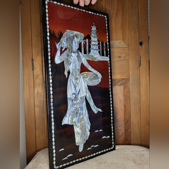 Other - Mother of Pearl Asian Art Panel